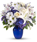 Beautiful in Blue Davis Floral Clayton Indiana from Davis Floral